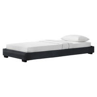 POLSTERBETT Masari - Schwarz, Textil (90/200cm) - Corium