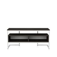 TV Unit Merrion Gold und Saphir Eiche - Dunkelbraun, Holzwerkstoff (111/51/35cm) - Decorotika