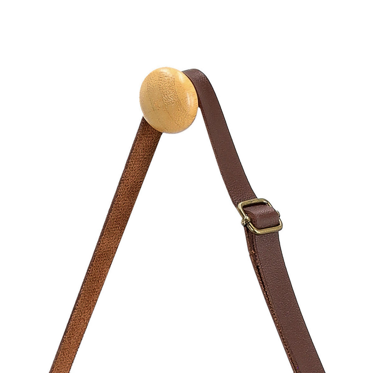 WANDSPIEGEL aus Bambus 38/38/1,5 cm - Beige, Naturmaterialen (38/1.5/38cm) - ZELLER