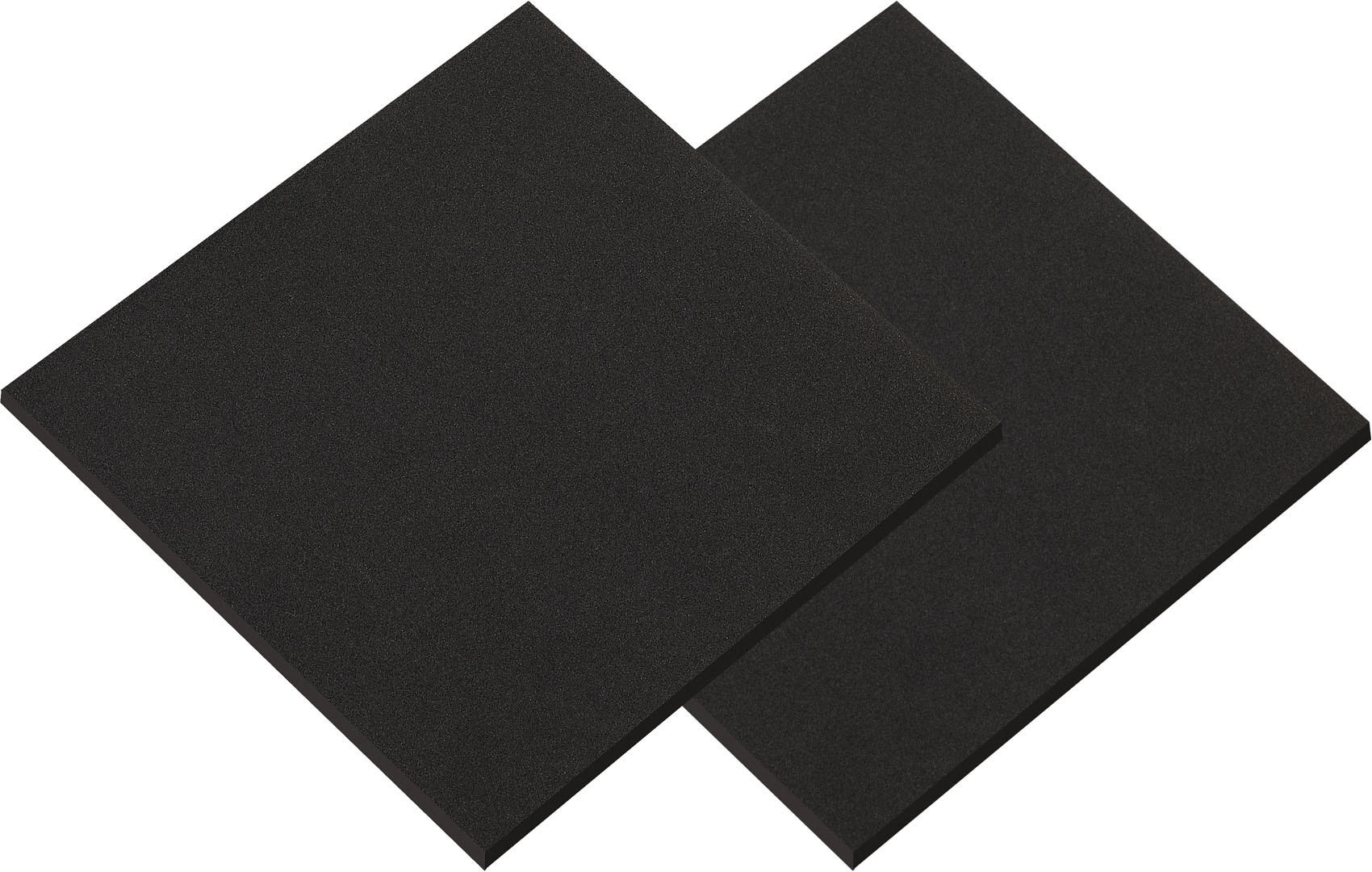 ANTIRUTSCH-MATTE SPOT - Schwarz, Kunststoff (20/1/20cm)