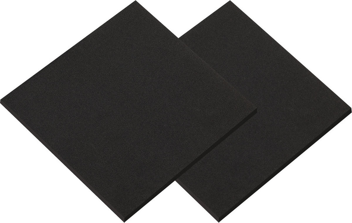 ANTIRUTSCH-MATTE SPOT - Schwarz, Kunststoff (20/1/20cm)