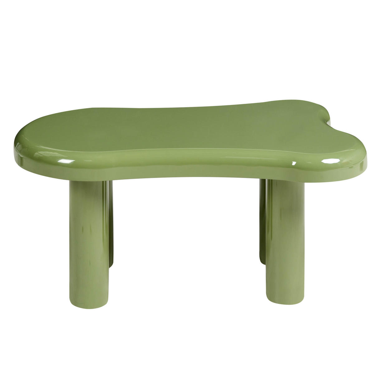 COUCHTISCH Grün Ondle - Grün, Holzwerkstoff (60/93/44cm) - Beliani
