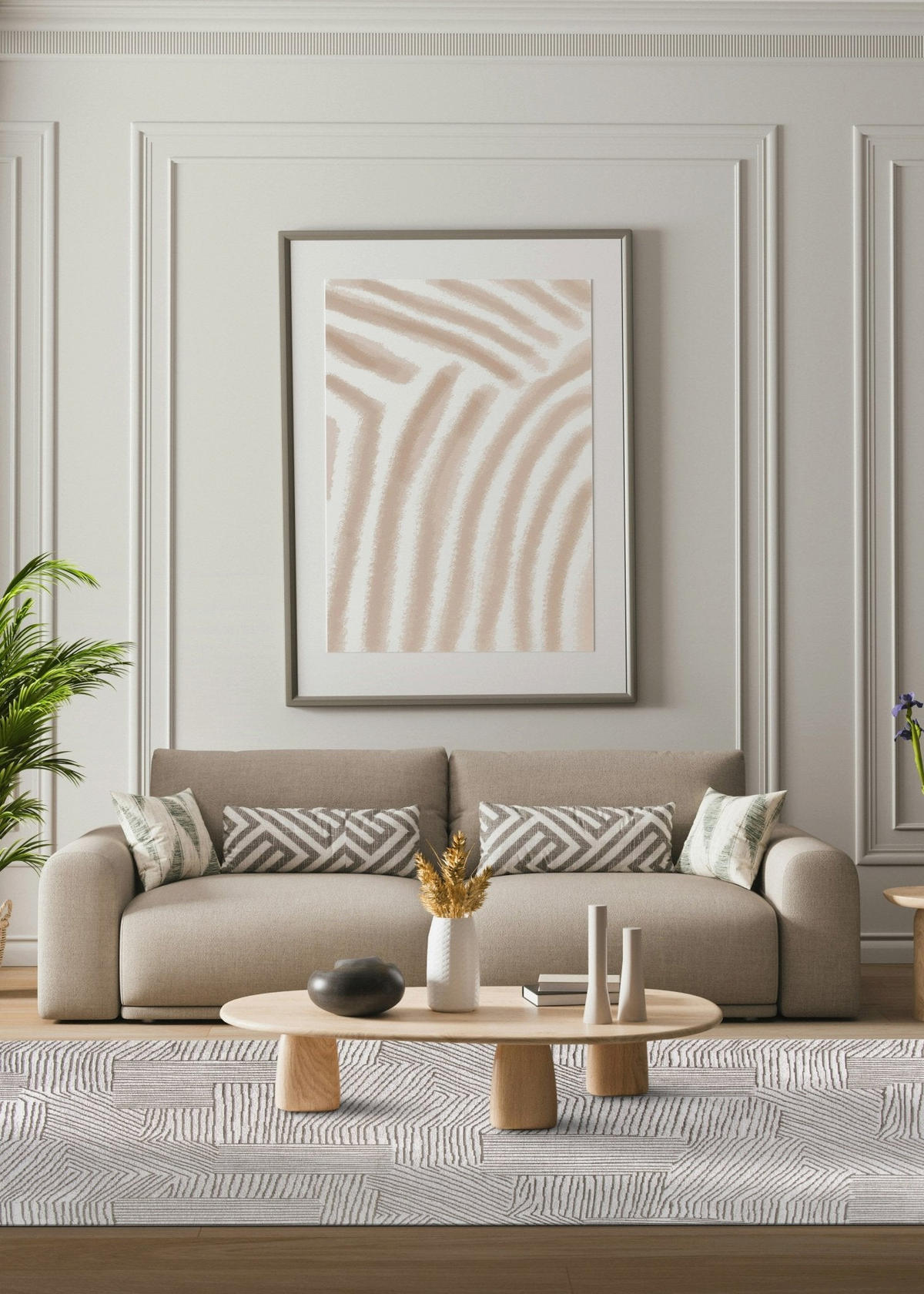 TEPPICH für Innen und Außen aus recycelten Fasern grau - Grau, Textil (160/230cm) - AFK Living