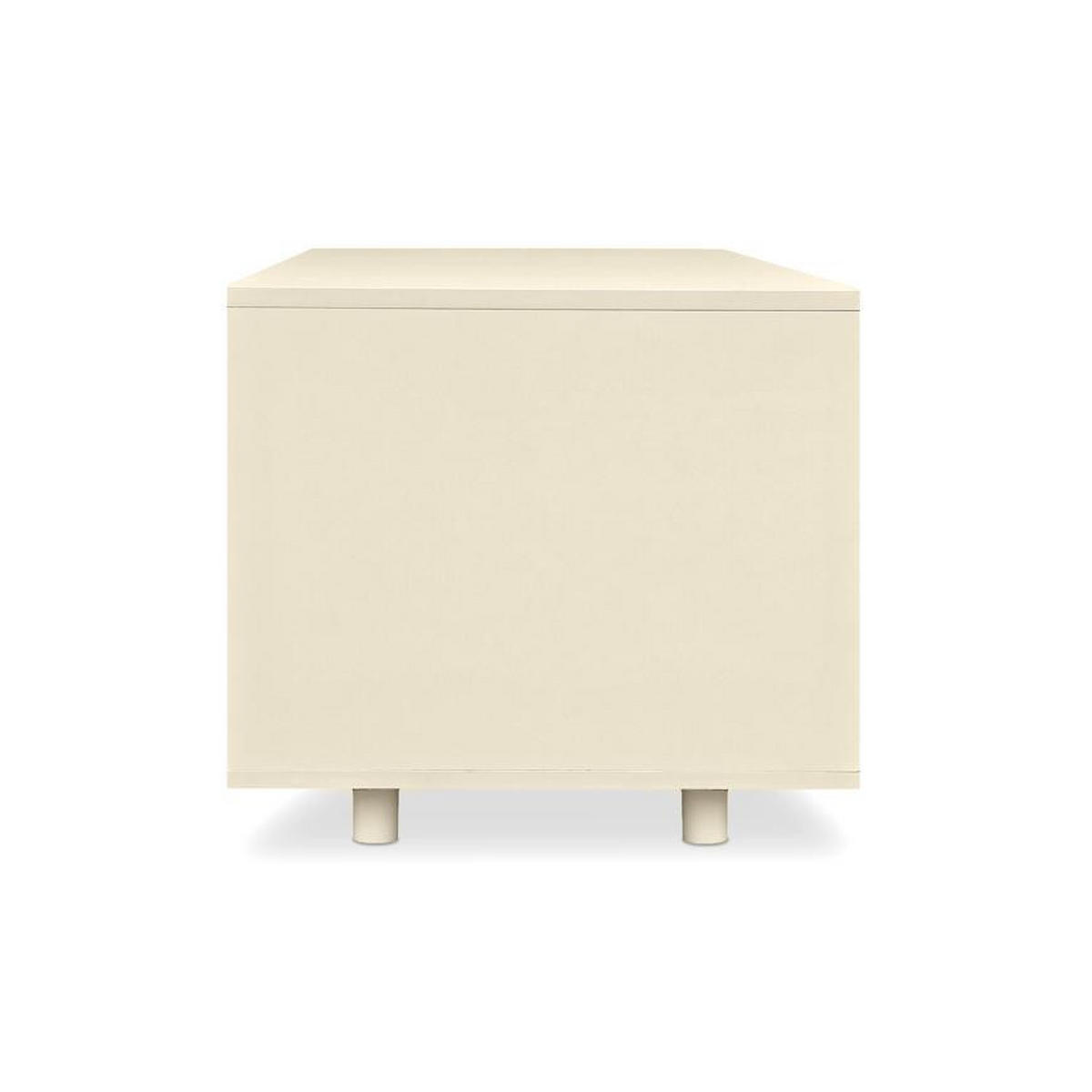 COUCHTISCH FLORA, beige, 110 cm, 1 Schublade, Melaminoberfläche - Beige, Holzwerkstoff (45/110/50cm) - Casanoov