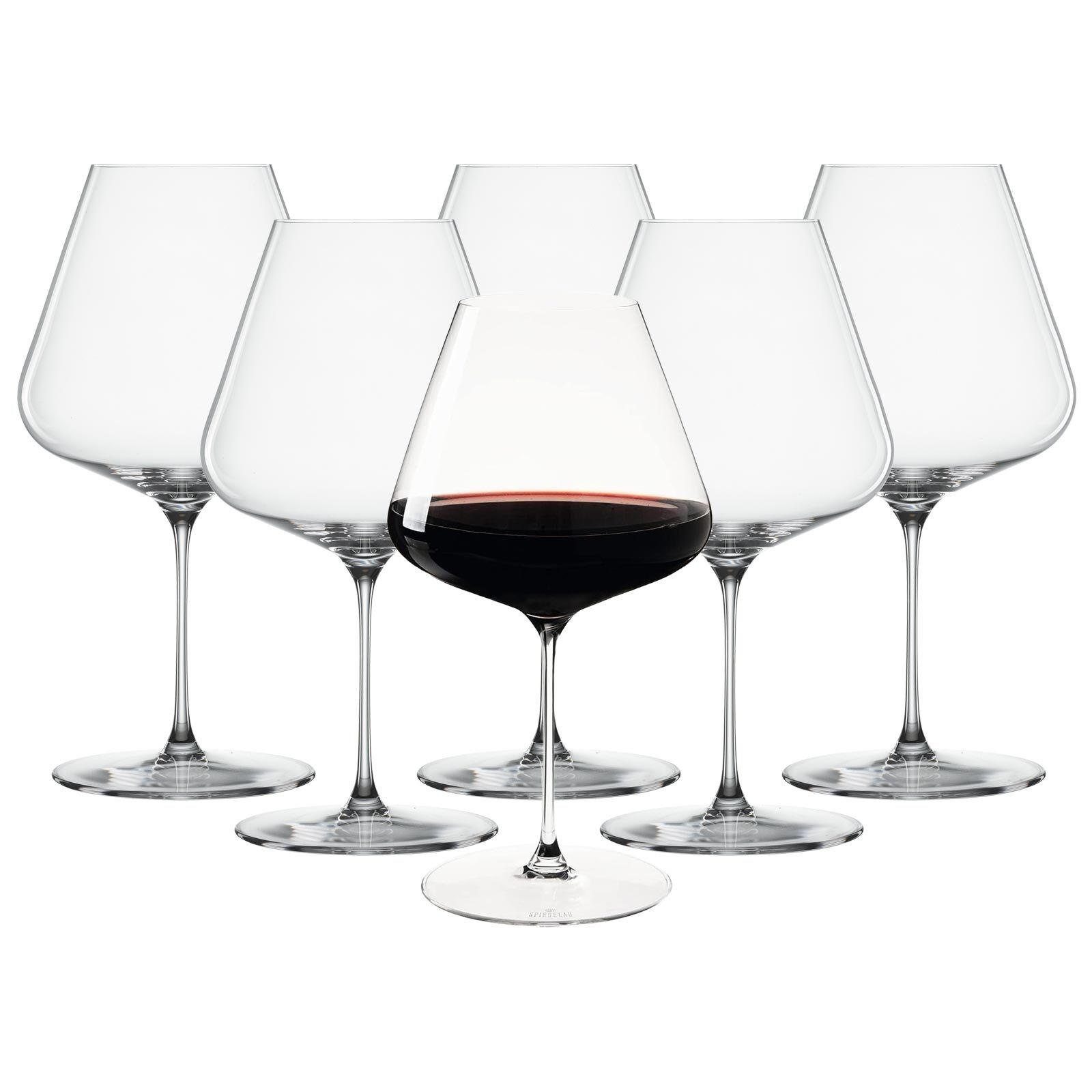 BURGUNDERGLÄSER Definition transparent 960 ml 6er Set - Transparent, Glas (0.96L) - Spiegelau