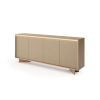 KOMMODE: Naturbolivar, 203,9 x 84,4 x 40 cm - Eichefarben, Holzwerkstoff (203.9/84.4/40cm) - 3XE LIVING