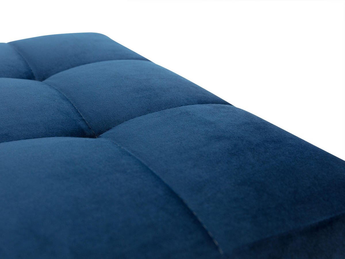 POLSTERHOCKER Nord - Silberfarben/Schwarz, Holz/Textil (106/44/67cm) - MIRJAN24