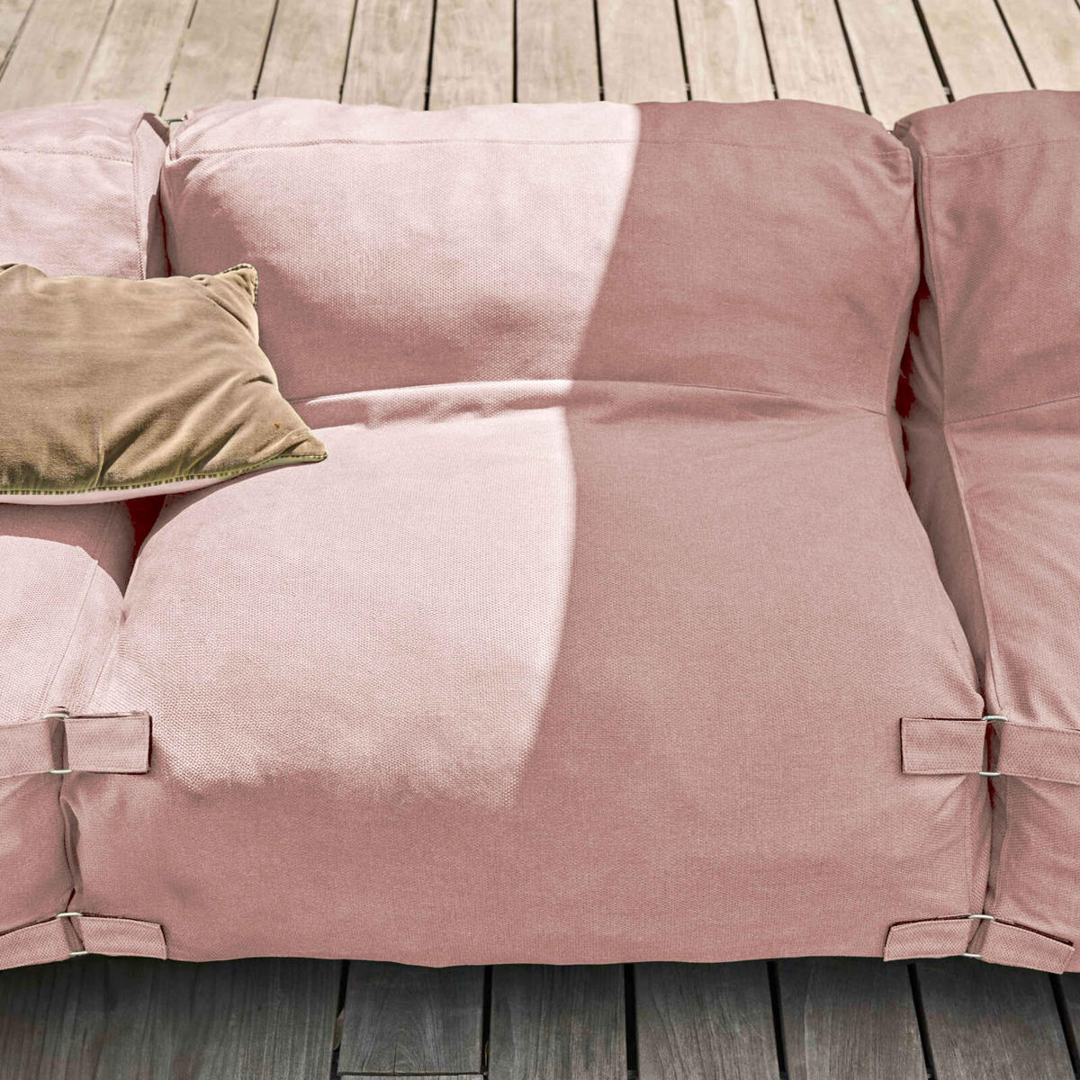 SESSEL, Puderrosa - Pink, Textil - Oviala