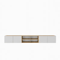 LOWBOARD VAREN 300/41/40 cm, Hängender TV-Schrank Eiche Artisan - Eiche Artisan, Holzwerkstoff (300/41/40cm) - MASSENO