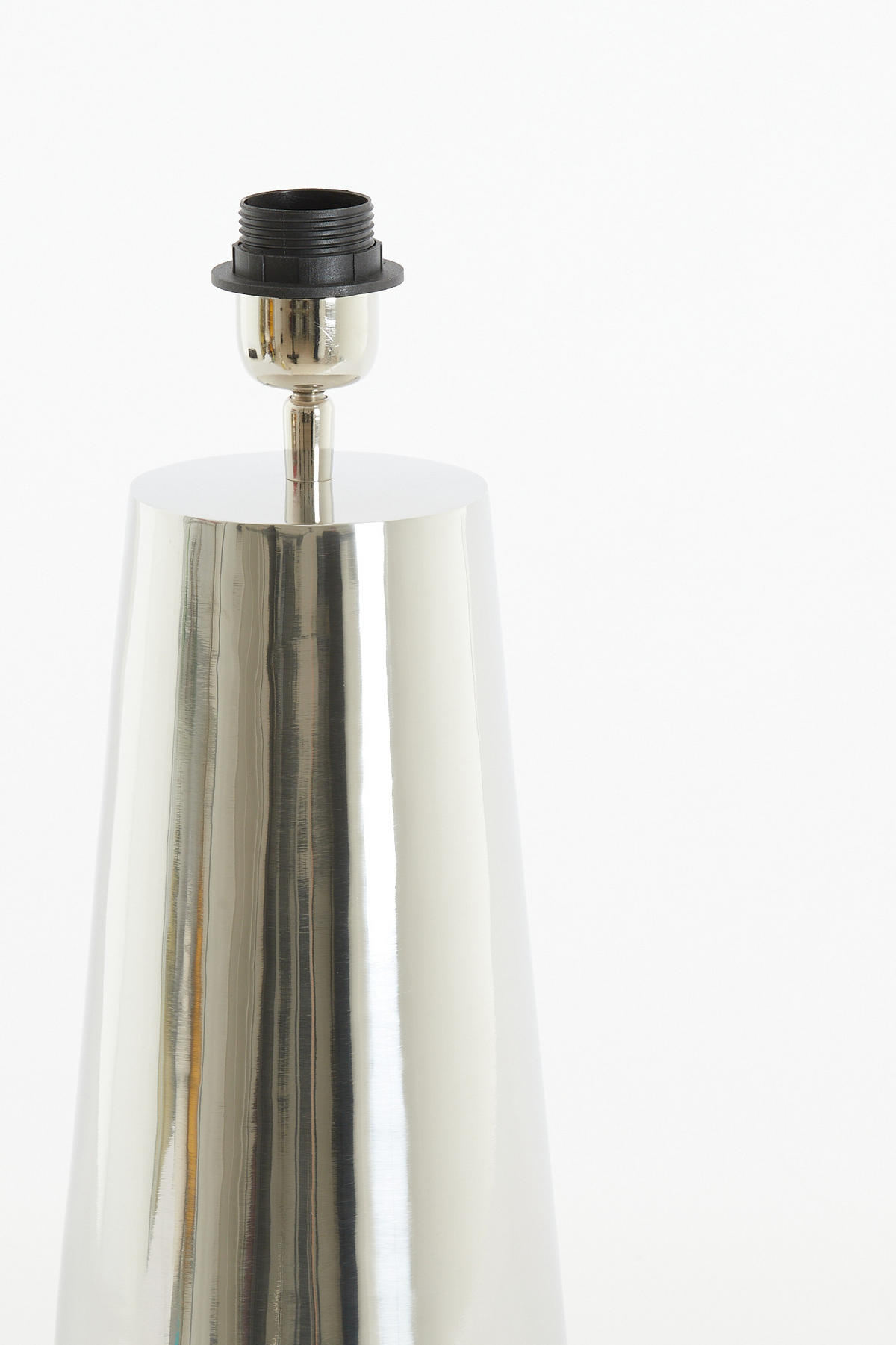 LAMPENFUSS Yelos Grau Ø18/43 cm - Grau, Metall (18/18/43cm) - Light & Living