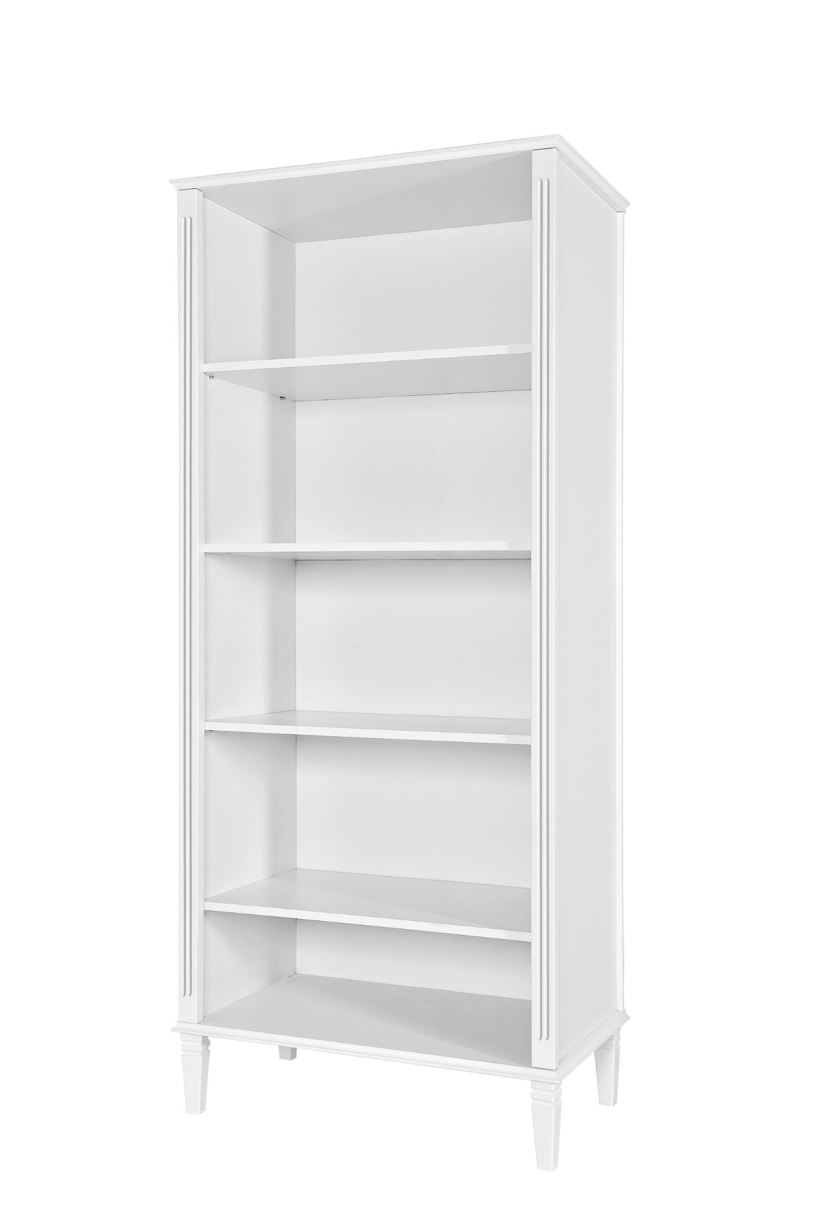 KINDERREGAL Bianka - Weiß, Holzwerkstoff (80/183/48cm) - RAUMHIRSCH FURNITURE