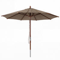 SONNENSCHIRM C57B taupe - Taupe, Holz (300/300cm) - MCW