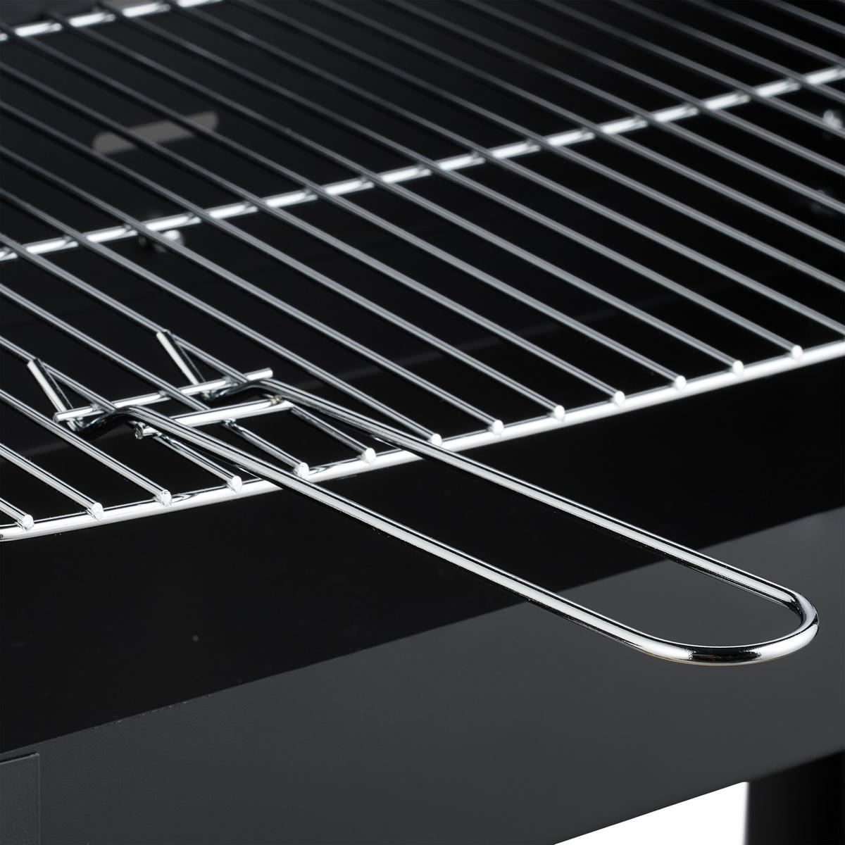 GRILL - Multicolor, Holz/Kunststoff (86/80.5/42cm) - Relaxdays