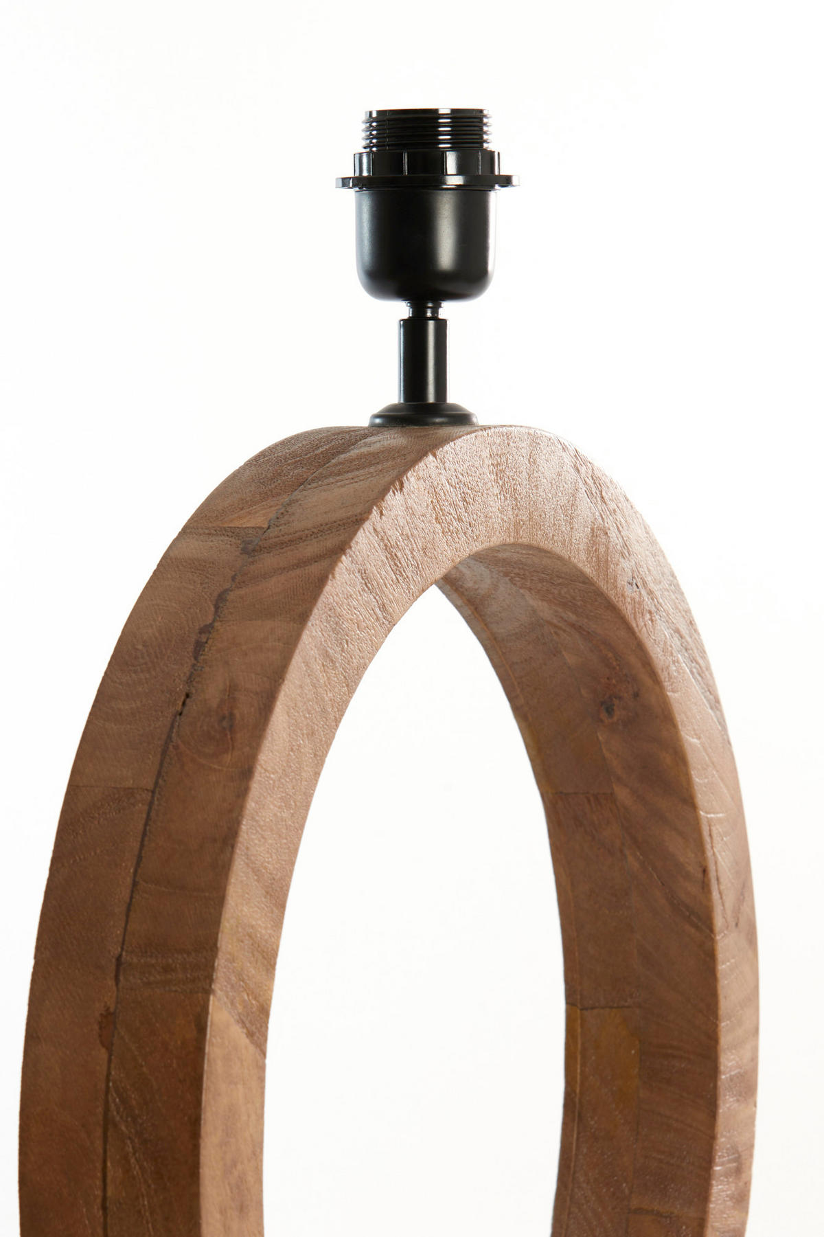 LAMPENFUSS Tinar Braun Ø41/55 cm - Braun, Holz (41/13/55cm) - Light & Living