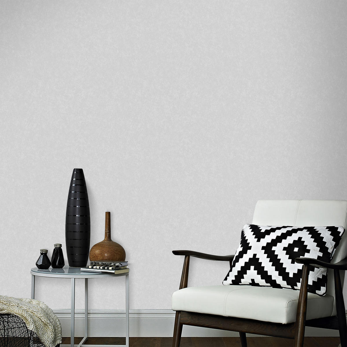 VLIESTAPETE Halo 1005x52cm - Grau, Papier/Kunststoff (52/1000cm) - Superfresco Easy