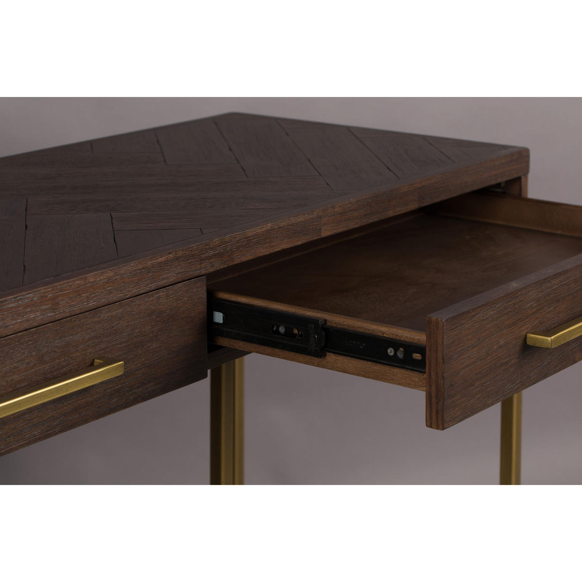 KONSOLENTISCH Class Akazienholz - Braun, Holz (45/120/78cm) - Dutchbone