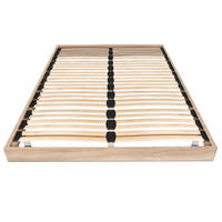 BETTRAHMEN SOMKIT mit Einlegerahmen/ 140x190, Eiche Gebleichte Dekor - Sonoma Eiche, Holzwerkstoff - Weber Industries
