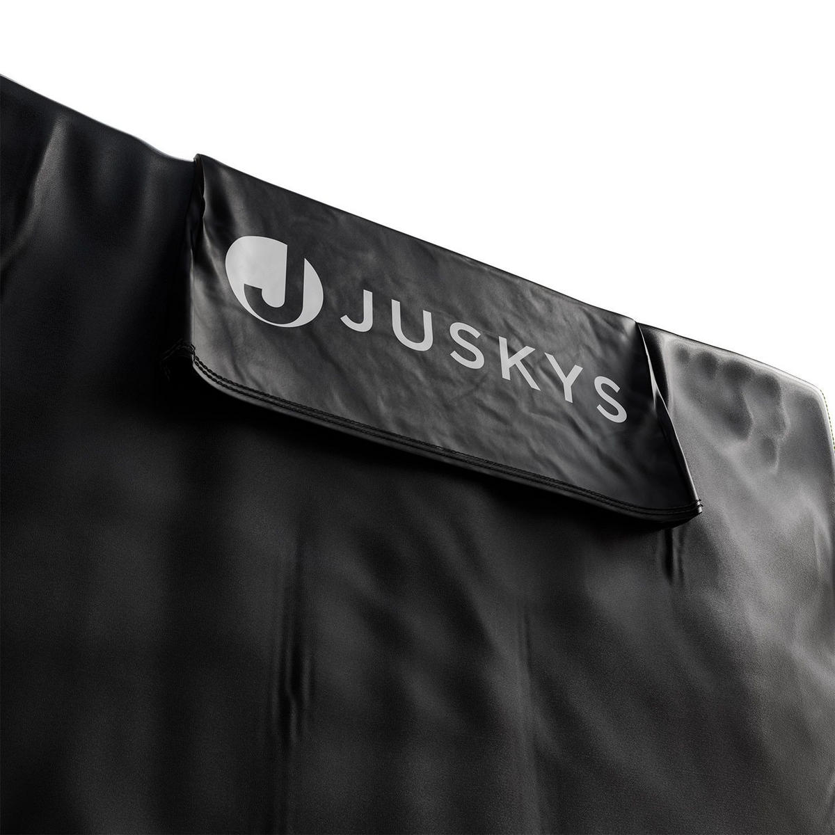 GARTENMÖBELABDECKUNG CoverSafe Pro schwarz - Schwarz, Kunststoff (110/75/210cm) - Juskys