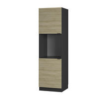 SKŘÍŇKA NA PŘESTAVBU SPORÁKU Fame-Line Dubový panel - antracitová/barva dubu, kompozitní dřevo (60/206.8/58cm) - Vicco