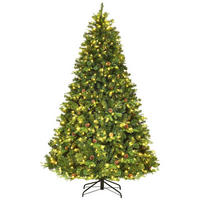 WEIHNACHTSBAUM Grün - Grün, Kunststoff (225cm) - COSTWAY