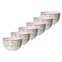 MÜSLISCHALEN Shanti bunt ø 14.0 cm 6er Set - Multicolor, Keramik (14cm) - Ritzenhoff Breker