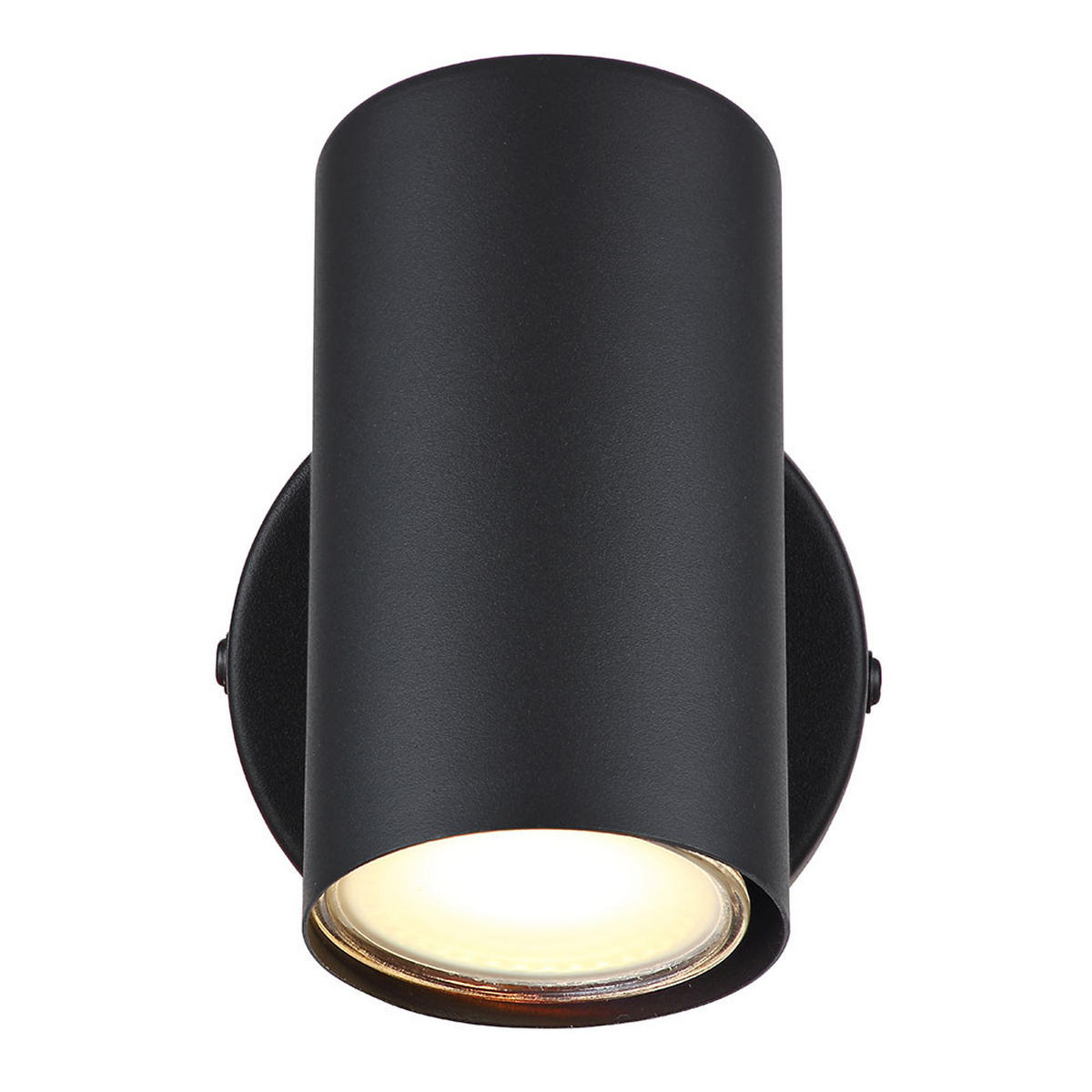 WANDELEUCHTE ALLVI Schwarz Chrom - Schwarz, Metall (8/10/12cm) - Globo Lighting