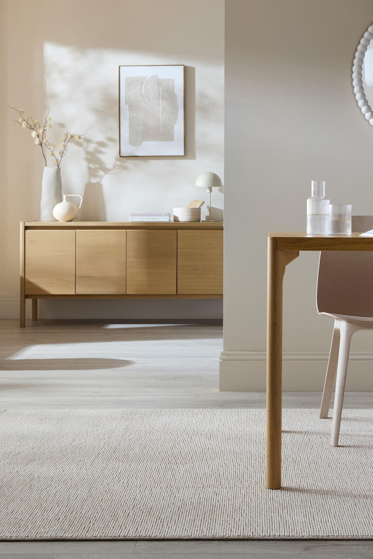 KURZFLORTEPPICH Waschbar NORA, einfarbig, Grau, 200 x 310 cm - Grau, Textil (310/200cm) - KADIMA DESIGN