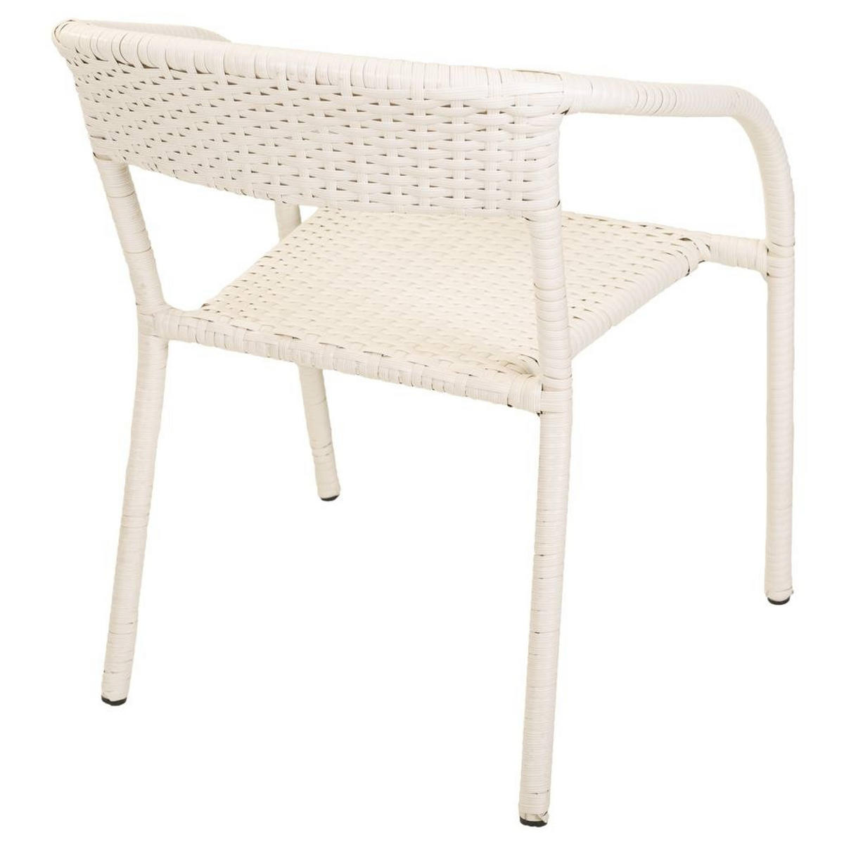 STUHL, weiß, 30x46x54cm - Weiß, Metall (30/54/46cm) - Wanderlust