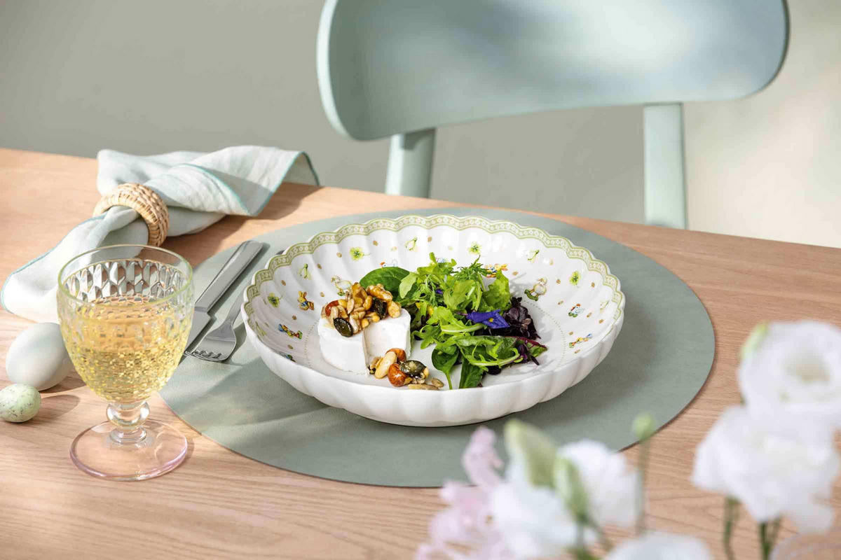 TAFELSERVICE Easter Delight grün 12er Set - Grün, Keramik (1/1/1cm) - Villeroy & Boch