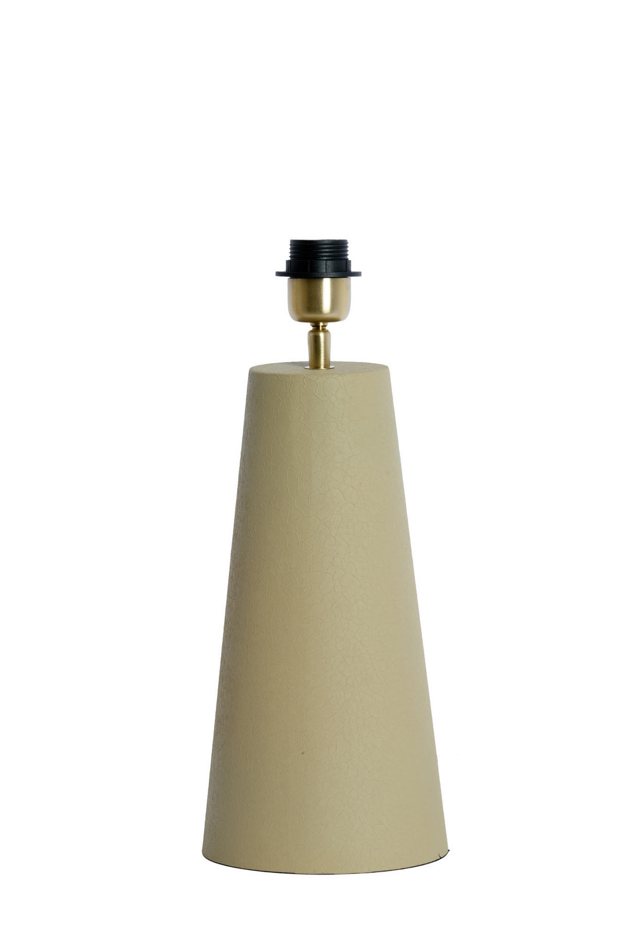 LAMPENFUSS Yelos Braun Ø16,5/35 cm - Braun, Metall (16.5/16.5/35cm) - Light & Living