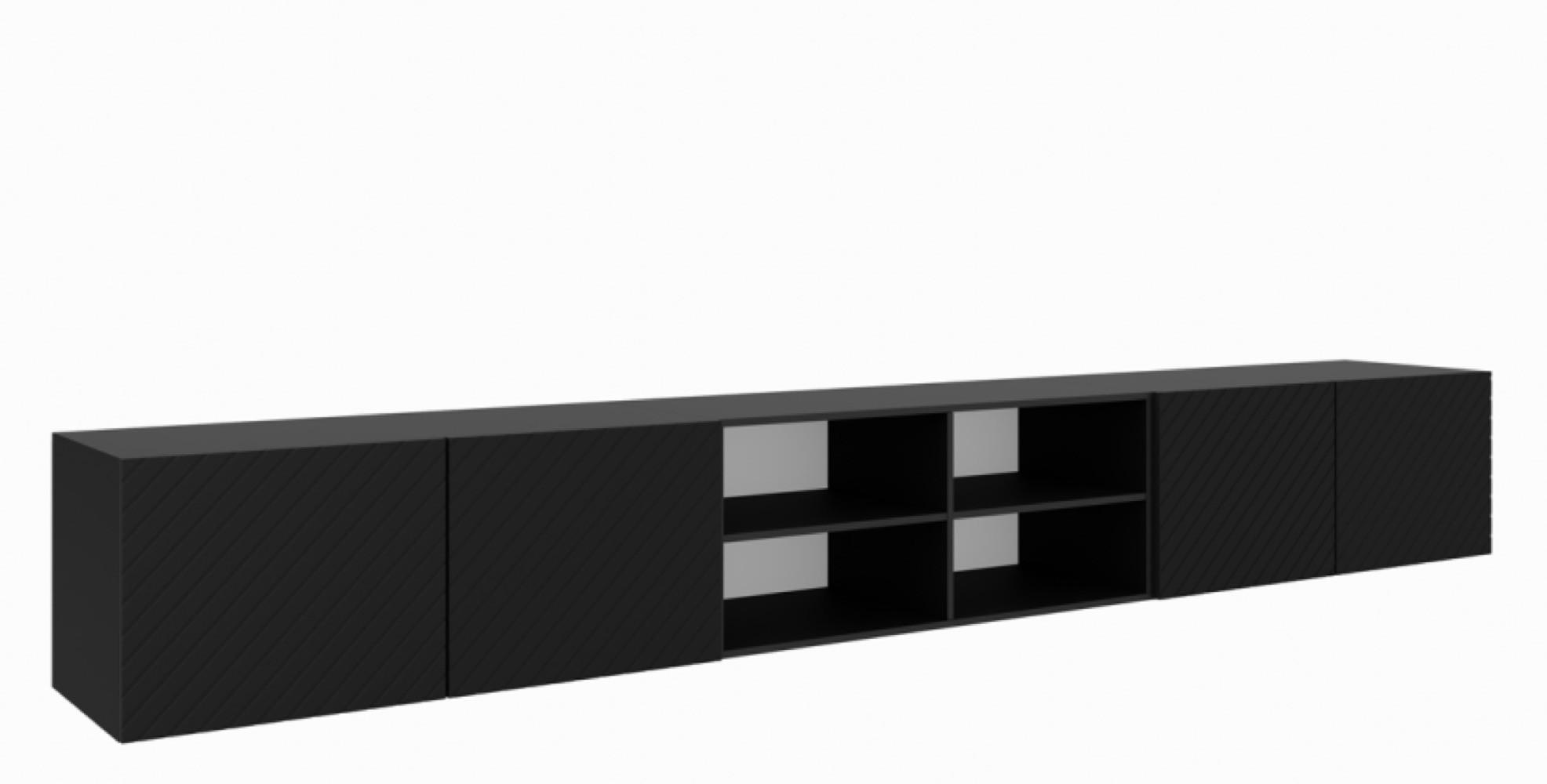Sepro Meble Tv-Lowboard Schwarz 300x41x40 cm
