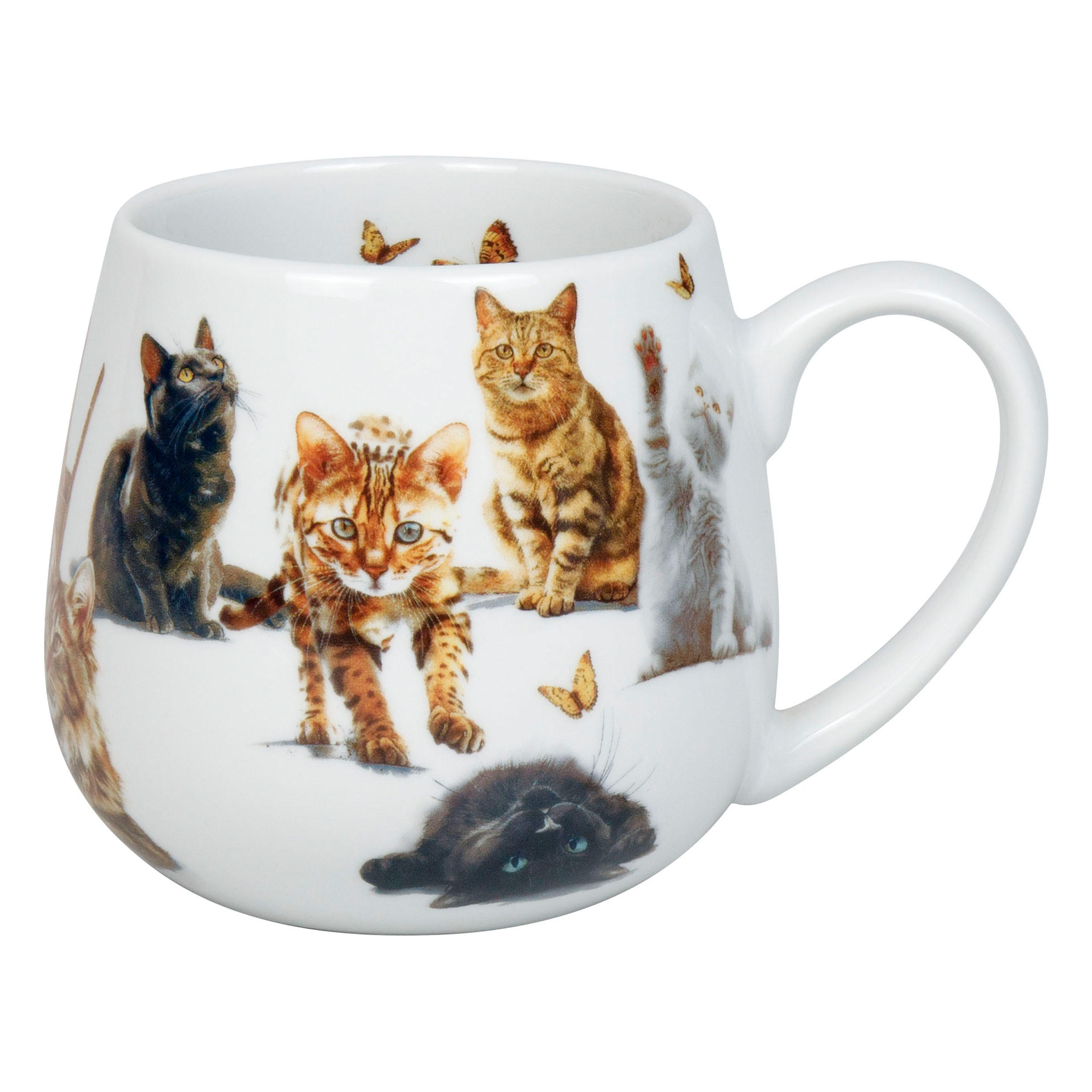 KUSCHELBECHER Samtpfoten - Naturfarben, Keramik (0.4L) - Könitz