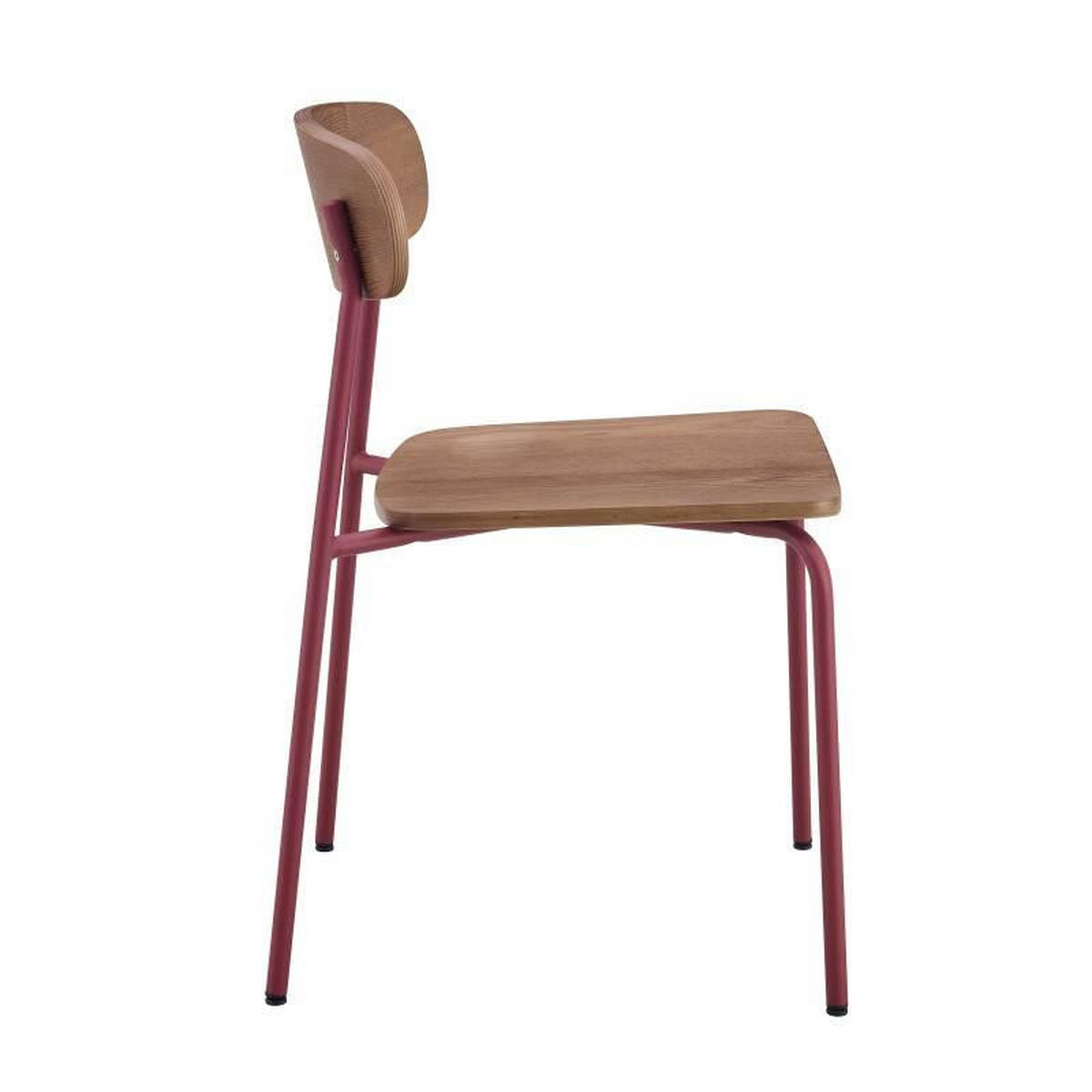 STUHL 2-tlg., Lila - Lila, Holz (42/96/50cm) - Oviala