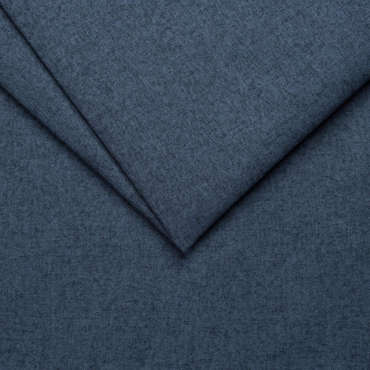 HOCKER Lorine Mikrofaser Dunkelblau - Dunkelblau, Textil (118/40/73cm) - S-Style Möbel