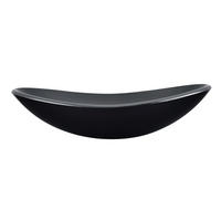 WASCHBECKEN - Schwarz, Glas (47/13/30.5cm) - [neu.haus]