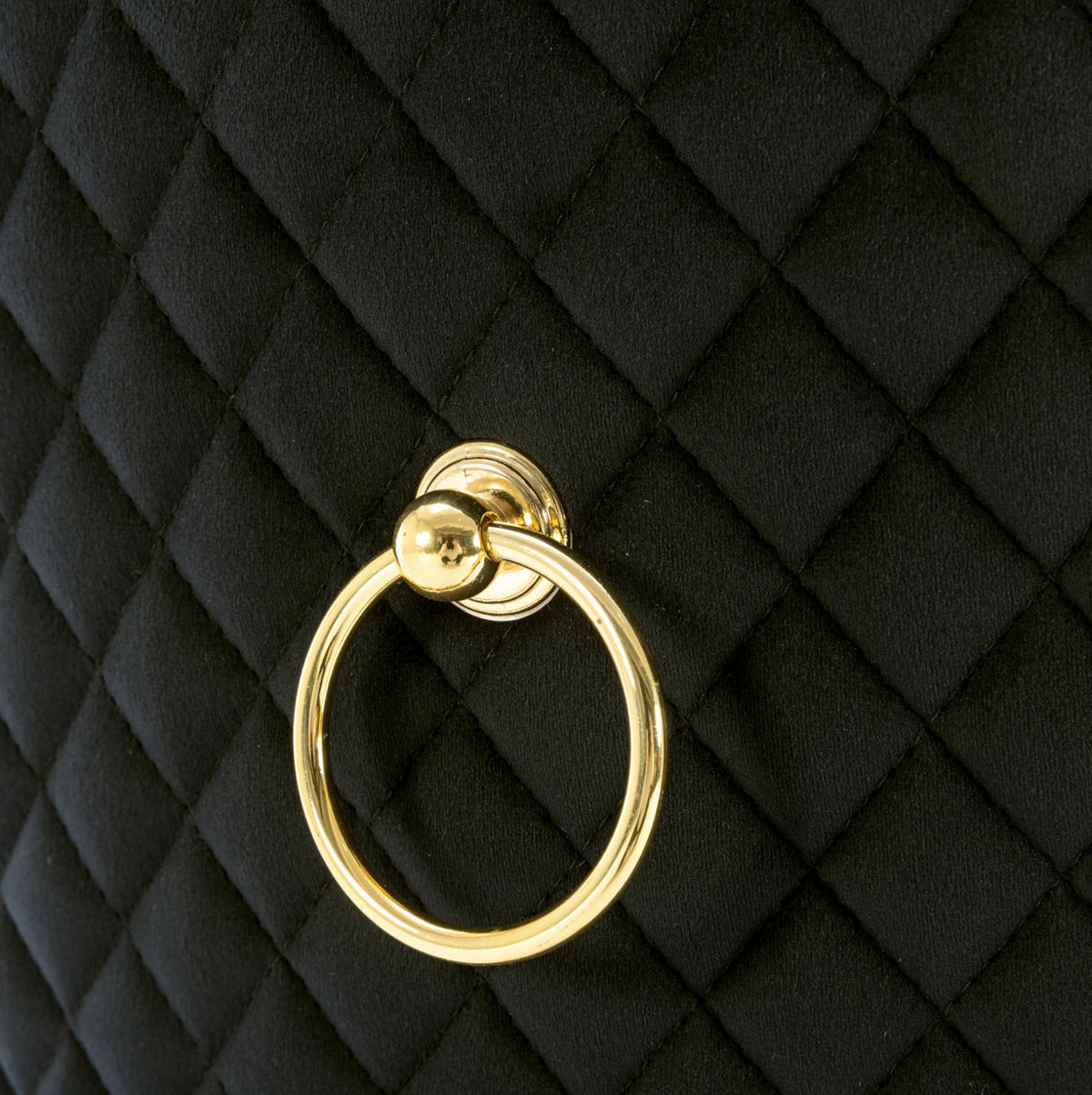 ESSZIMMERSTUHL 50,5 x 45 x 95 cm Samt Schwarz - Schwarz, Metall (45/95/50.5cm) - Meubliv