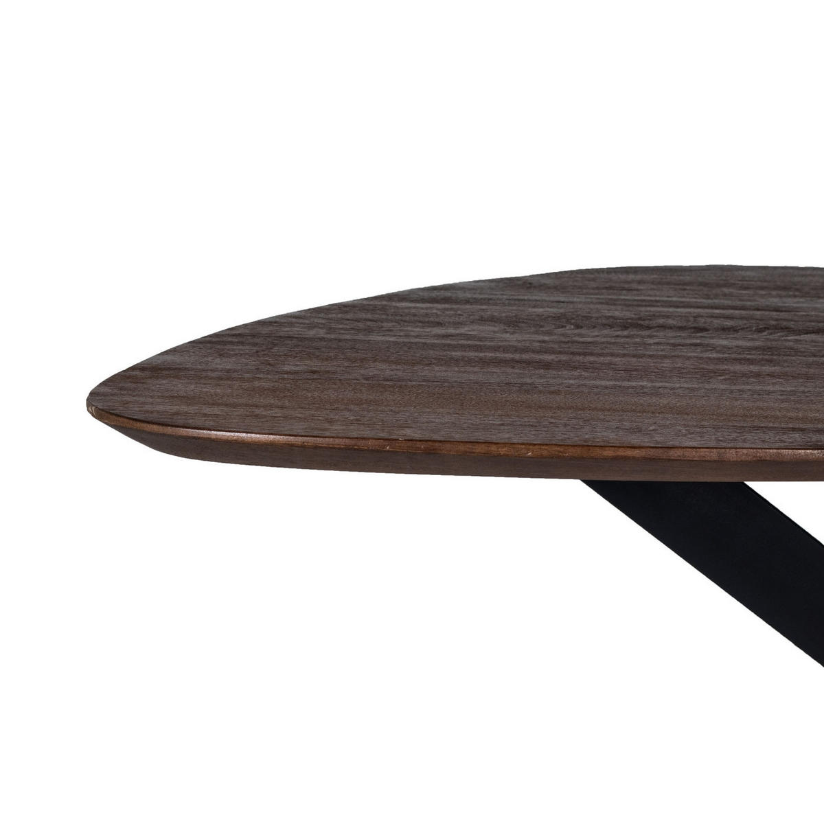 ESSTISCH, dreieckig aus Mangoholz 130cm, braun - Braun, Holz (160/120/76cm) - Giga Meubel