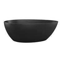 FREISTEHENDE Badewanne - 1 Person - Acryl - Schwarz - - Schwarz, Kunststoff (160/58/82cm) - Vente-Unique
