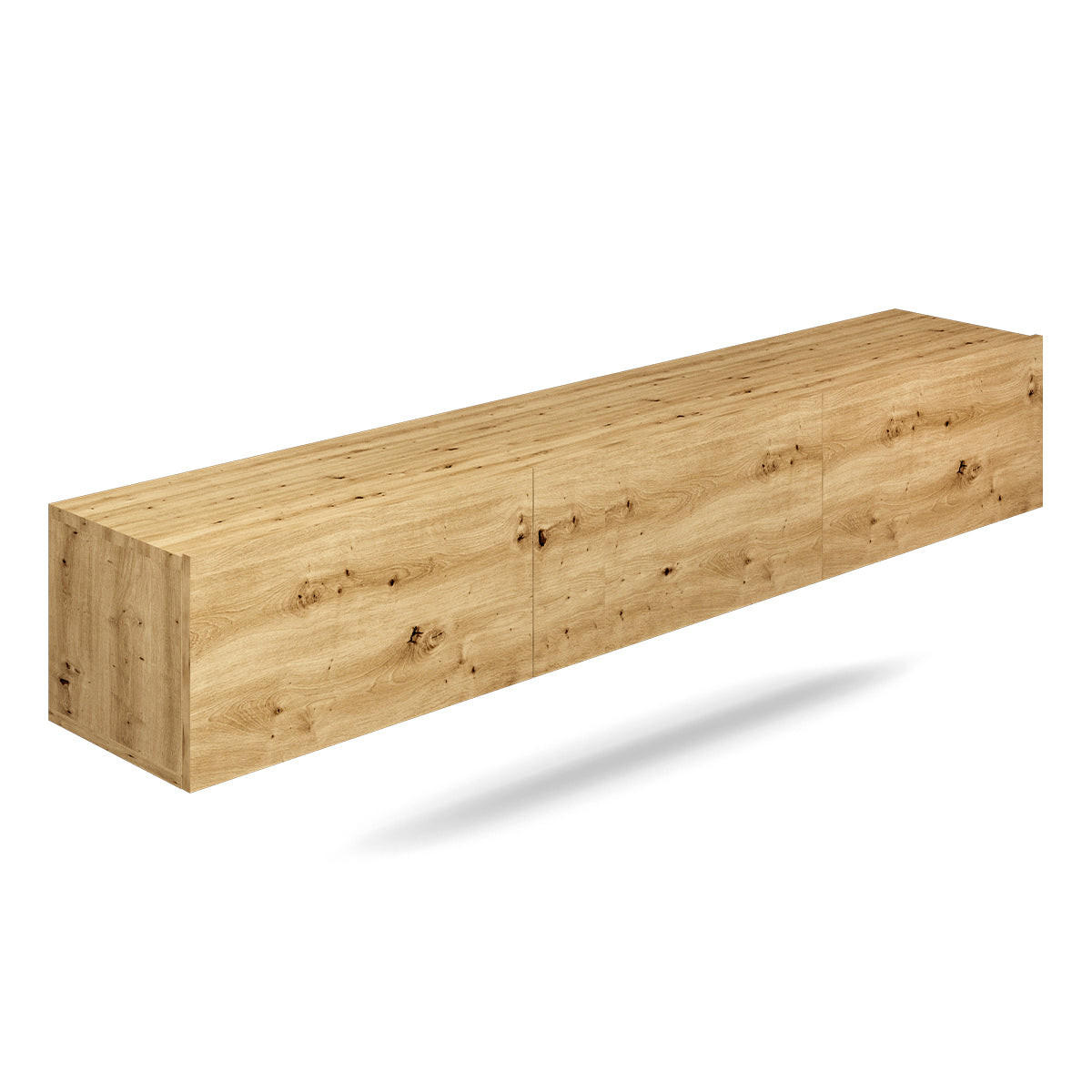 TV STOLÍK Idao Svetlé drevo - svetlohnedá, kompozitné drevo (180/35/29cm) - Petits-meubles