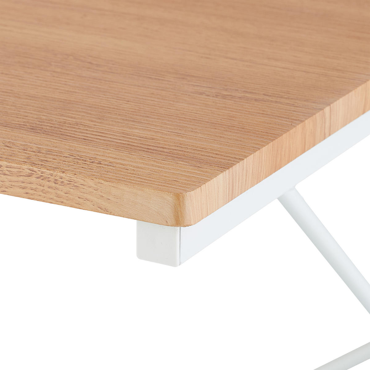 SCHREIBTISCH - Multicolor/Weiß, Holzwerkstoff/Kunststoff (40/60/75cm) - Relaxdays