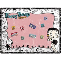 BLECHSCHILD 30/40 cm lBetty Boop Vintage - Multicolor, Metall (40/30/0.2cm) - Nostalgic-Art