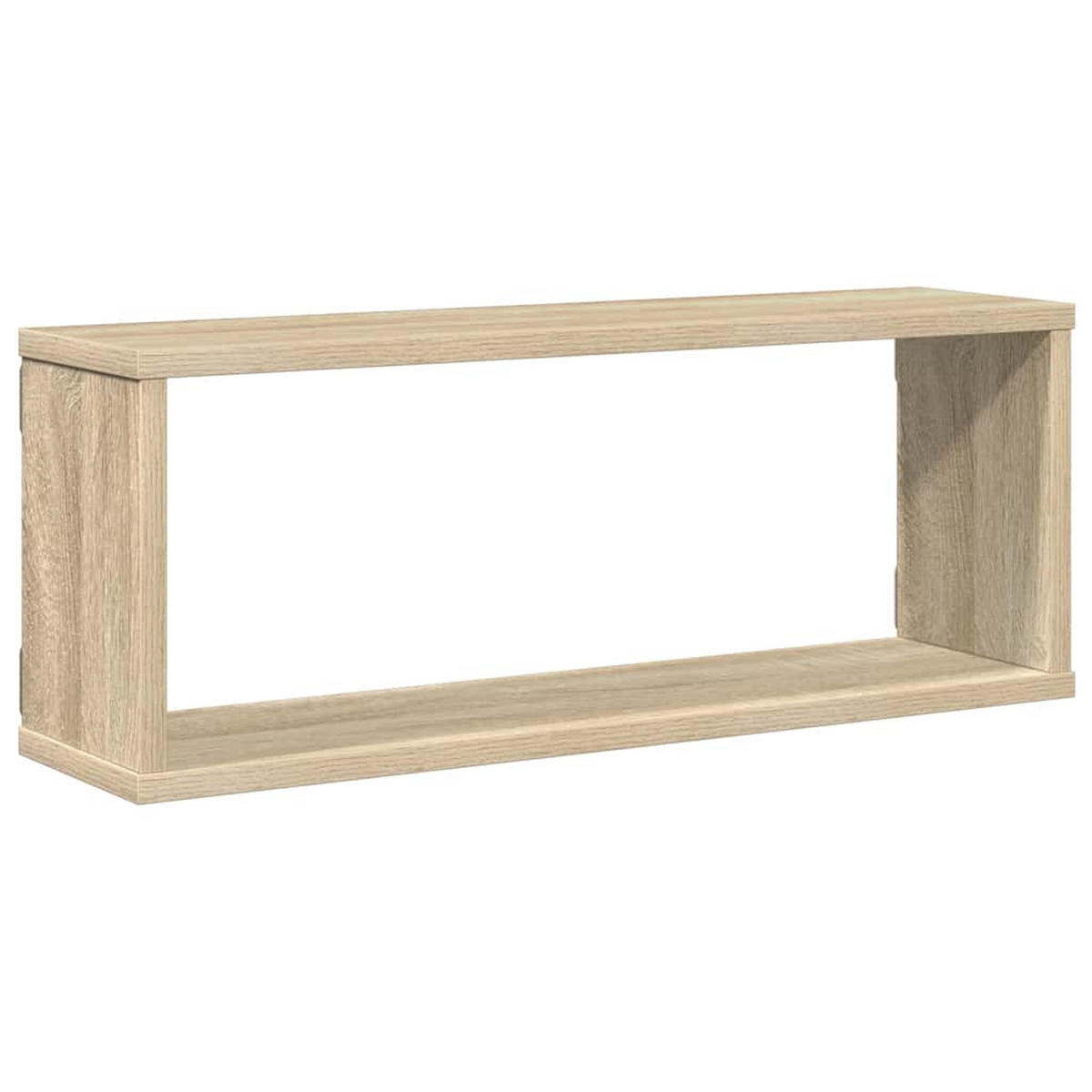 WANDREGALESET 4-tlg. 60/15/23 cm aus Holzwerkstoff Sonoma-Eiche Dekor - Sonoma Eiche, Holz (60/23/15cm) - vidaXL