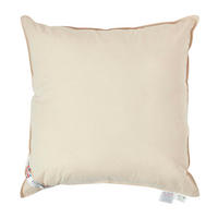 FÜLLKISSEN 65/65 cm – Bio-Baumwolle, Super-Mikrofaser-Füllung - Beige, Textil (65/65cm) - Homescapes