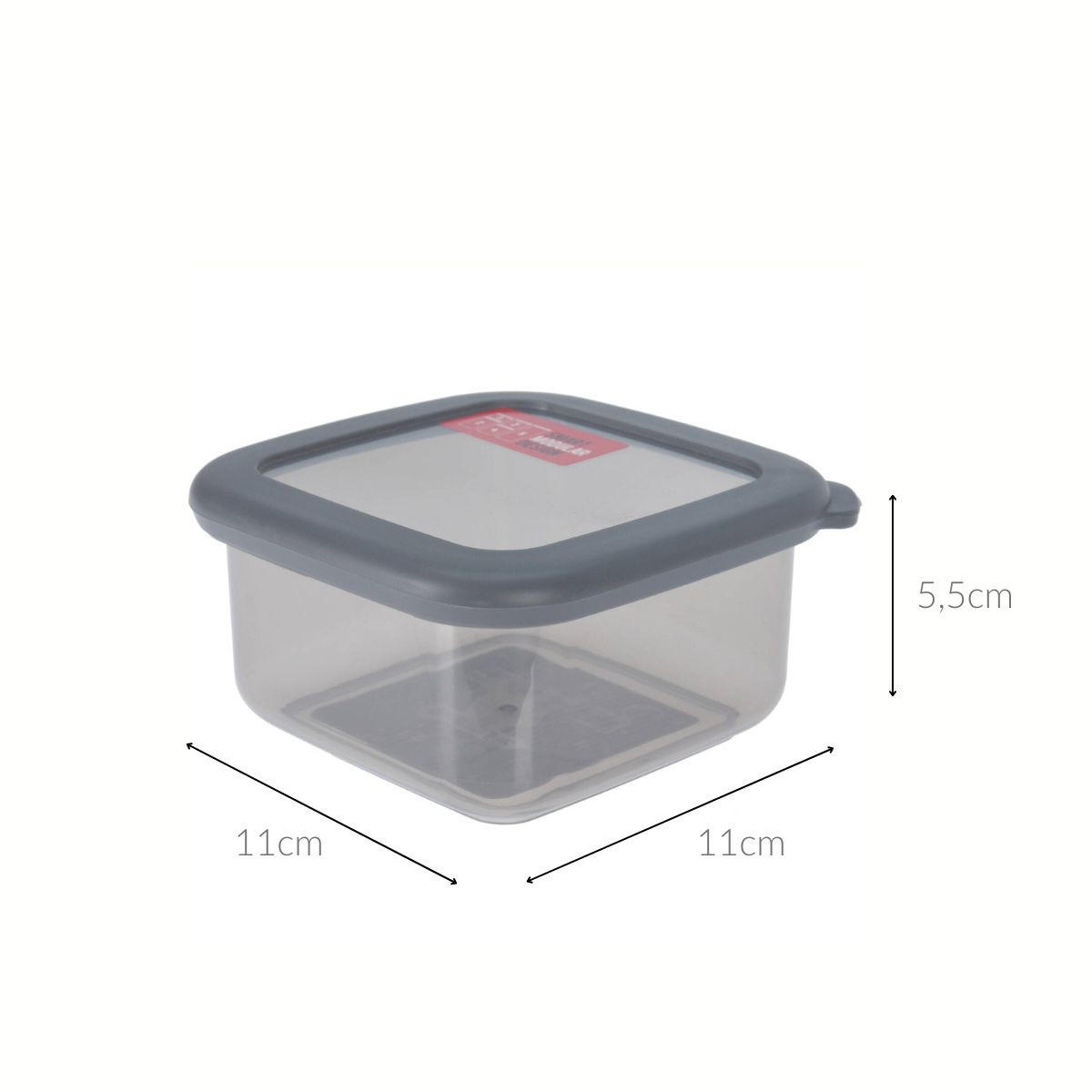 LEBENSMITTELBEHÄLTER Kunststoff Smart Modular 400 ml - Grau, Kunststoff (11/5.5/11cm)