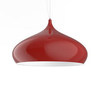 HÄNGELEUCHTE - Rot, Metall (60/60/55cm) - Lumicom