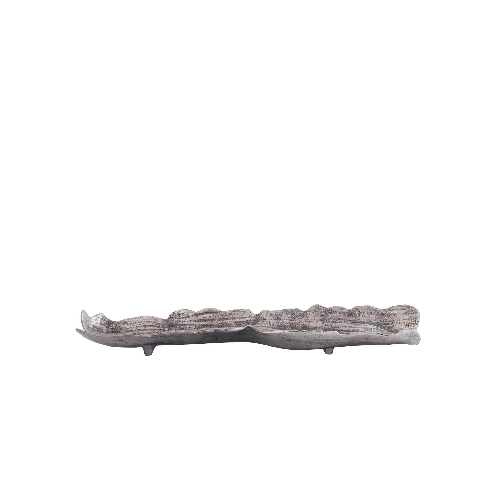 SCHALE Lukne Schwarz 56/15/4cm - Schwarz, Metall (4cm) - PTMD Collection