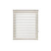 ROLLO Polyester Transluzent Grauweiß 120x180 - Hellgrau, Textil (120/180/1cm) - Purline