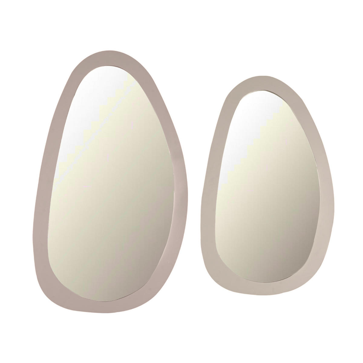 SPIEGEL Lou Beige 3/100/60 cm - Beige, Holz (100/60/3cm) - Starfurn