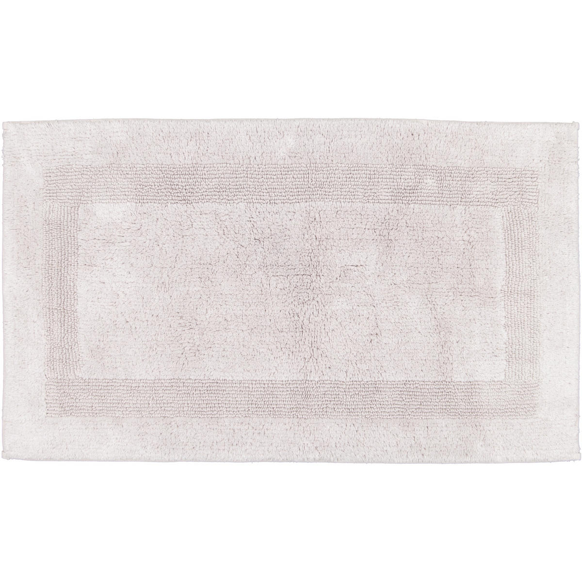 BADTEPPICHE LUXUS BADTEPPICH 1000 SILBER - 775 - Grau, Textil (60/100cm) - Cawö