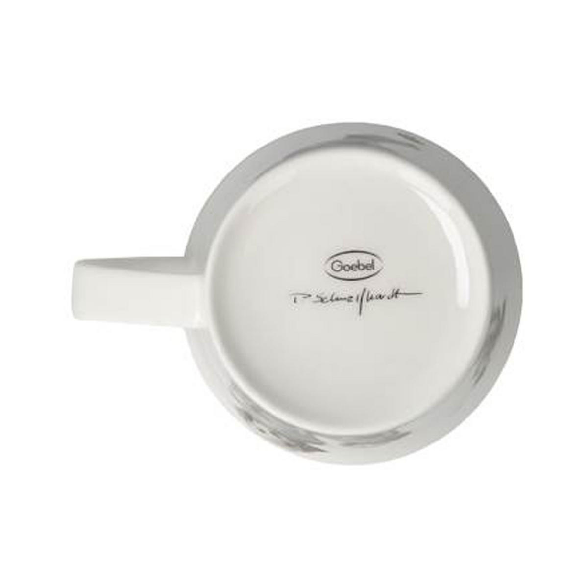 TEETASSE Peter Schnellhardt - Wir gehören zusammen, Fine Bone China - Multicolor, Keramik (0.35L) - Goebel